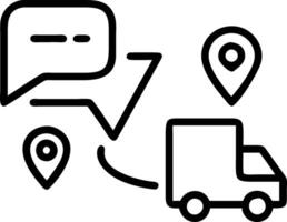 Green logistics team optimizing eco friendly delivery routes with space for text Set 2 vector