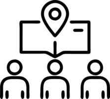 Green logistics team optimizing eco friendly delivery routes with space for text vector