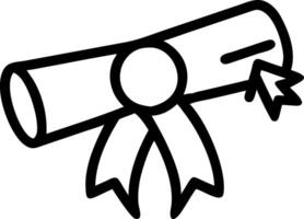 Graduation Scroll and Diploma vector