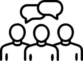 Group of friends sharing a profound realization during a casual outdoor gathering with copy space vector