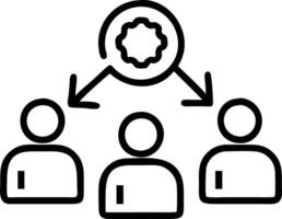 IT professionals implementing network upgrades in a glossy modern office with copy space vector