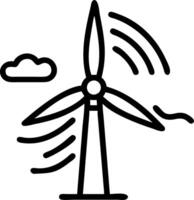 Glossy silver background with faint green wind turbine icon representing renewable energy vector