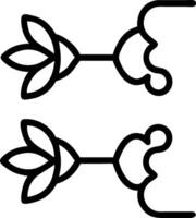 Glossy white background with traditional motifs and copy space to the left. vector