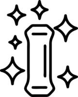 Glossy metallic surface with a subtle glowing pattern symbolizing insight and epiphany with copy space vector