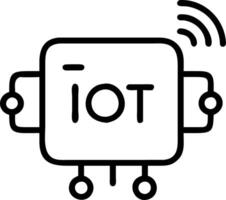 Glossy light blue background with subtle internet of things IoT icon pattern vector