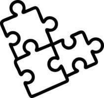 Glossy background with floating puzzle pieces and team icons copy space on bottom vector