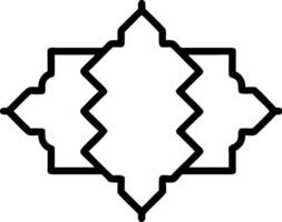 Glossy background with floating geometric patterns copy space below vector