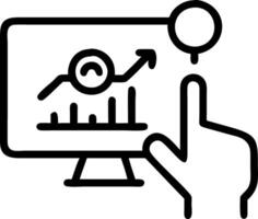 Glossy background of startup founder using digital marketing tools for digital transformation with copy space vector