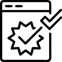 Glossy green background with a glowing checkmark symbolizing digital approval or verification vector
