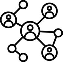 Glossy Digital Networking Background vector