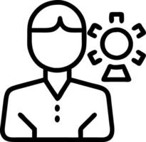 Glossy background of a business leader using virtual assistants for innovation with copy space vector