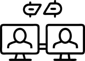 Glossy background of a software development team using collaborative coding platforms with copy space vector