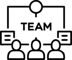 Glossy background of a modern office with large data visualizations and team members collaborating with copy space vector