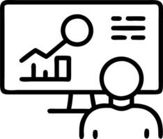 Glossy background of a data analyst using real time analytics for innovation with copy space vector