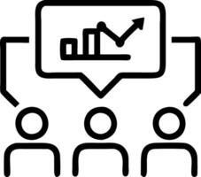 Glossy background of business team analyzing real time data for digital transformation with copy space vector
