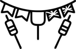 Glossy Australian BBQ Tools and Flags Background vector