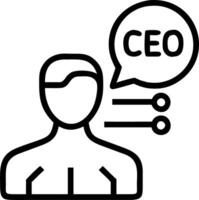 Futuristic macro shot of a CEO utilizing AI powered dashboards for strategic business innovation with copy space vector
