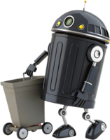 Futuristic robot with playful design and advanced features. . png