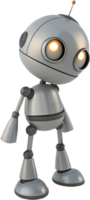 Robot design with advanced features and playful futuristic design. . png