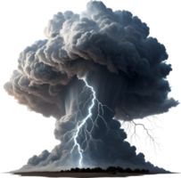Dark Nimbostratus Clouds Symbolizing Stormy Weather Scenes. . png