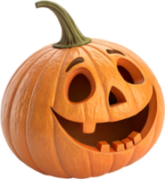 gracioso calabaza personaje con excesivo expresiones, Víspera de Todos los Santos clipart. . png