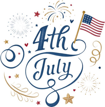 independencia día logo para 4to de julio libertad celebracion. . png