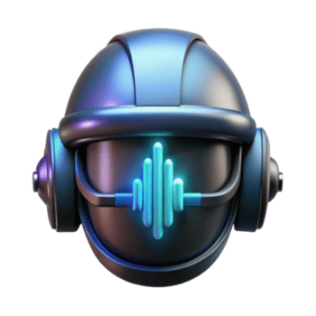 3d rendre dj casque néon la musique visualiseur abstrait Contexte image png