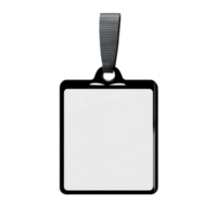 Isolated name tag for backstage pass at music event with blank space for personal identification, Card tag isolated name tag backstage pass id card blank png