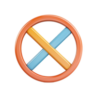 Colorful and modern graphic design element with a unique geometric shape. png