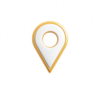 Elegant and modern map marker icon perfect for location-based applications and services. png