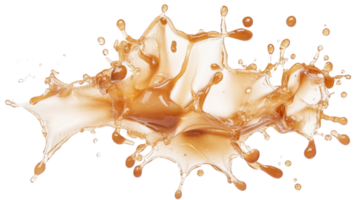 Brown Liquid Splashing Dynamically Across Background png