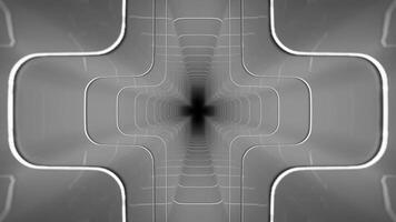 An Abstract Futuristic Background accompanied by captivating Light Patterns that mesmerize viewers. Design video
