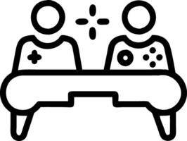 Family playing games on bokeh digital art background copy space below. vector