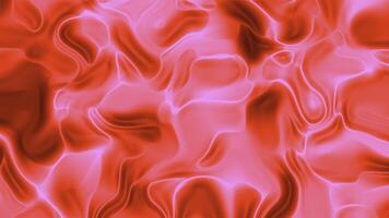 Abstract wavy texture in shades of red, with smooth gradients and varying light reflections, creating a fluid and dynamic appearance video