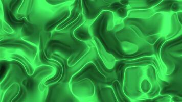 Abstract green fluid texture with smooth, wavy patterns and varying shades of green video