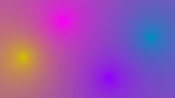 a colorful background with a blurred image of a rainbow video