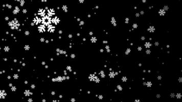 winter background windy snowing from left to right background animation motion graphic video