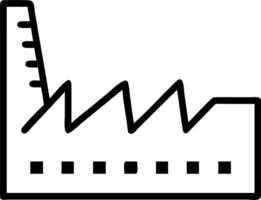 Factory silhouette overlaid with holographic data charts with copy space vector