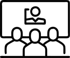 Factory team in virtual meeting using conferencing tools with copy space vector