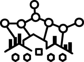 Factory with network nodes forming constellation and copy space vector