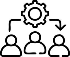 Environment shot of a tech team collaborating on AI development in a high tech lab with copy space Set 5 vector