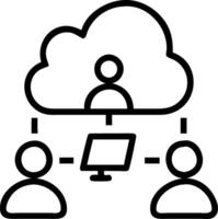 Environment shot of a diverse remote team using cloud collaboration tools for innovative projects with copy space Set 2 vector