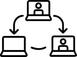 Environment shot of a remote team using virtual collaboration tools for innovative problem solving with copy space Set 2 vector