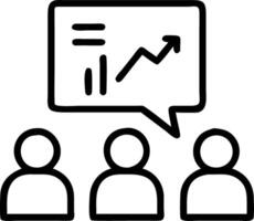 Environment shot of a team brainstorming with big data metrics on a whiteboard with copy space Set 3 vector