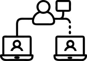 Environment shot of a diverse remote team using cloud collaboration tools for innovative projects with copy space vector