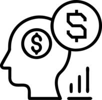 Entrepreneur using AI powered financial forecasting tools in macro close up copy space vector
