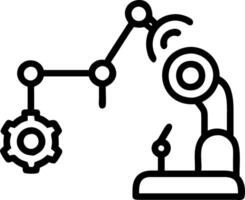 Engineer collaborating with AI for predictive maintenance Set 4 vector