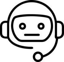 Customer support team using AI chatbots to handle customer queries in a digital workspace vector