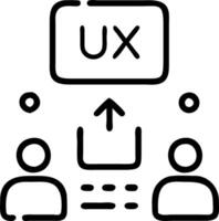 Creative team collaborating on UXUI designs bokeh background copy space on left. Set 5 vector