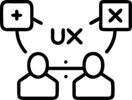 Creative team collaborating on UXUI designs bokeh background copy space on left. Set 2 vector